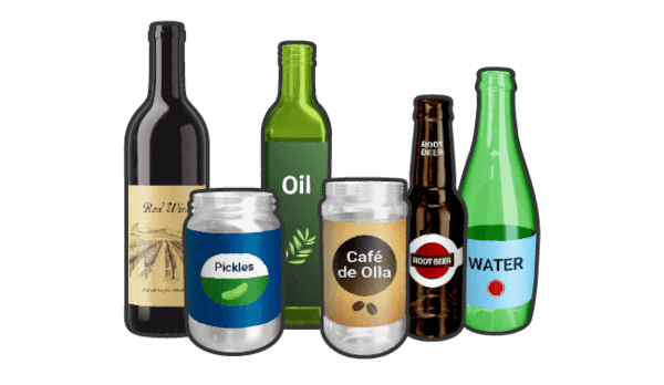 English-Spanish-Glass